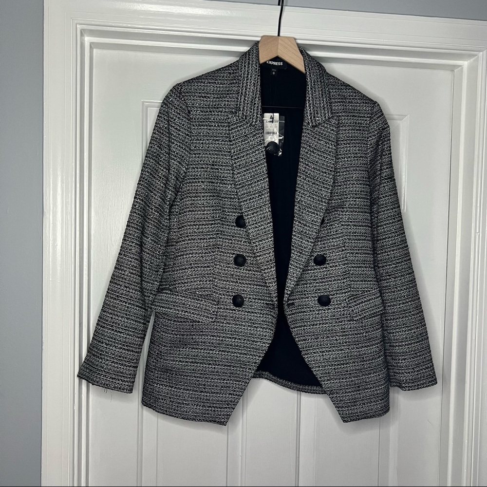 Express Tweed Blazer